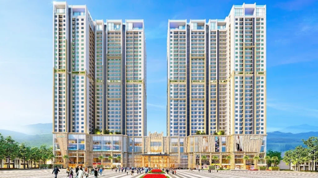 Phối cảnh tổng thể chung cư Monbay TV Hạ Long